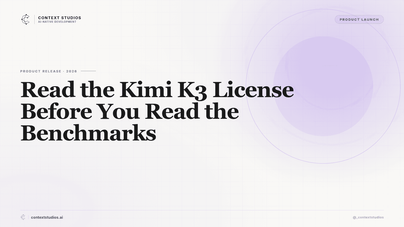 Lesen Sie die Kimi-K3-Lizenz vor den Benchmarks