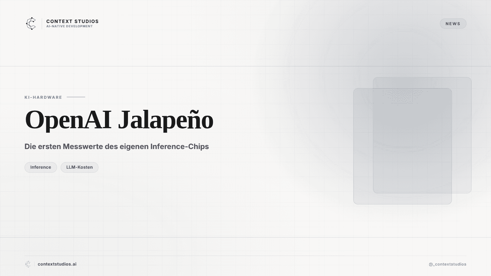 OpenAI Jalapeño: First Benchmark Results for the Custom Inference Chip