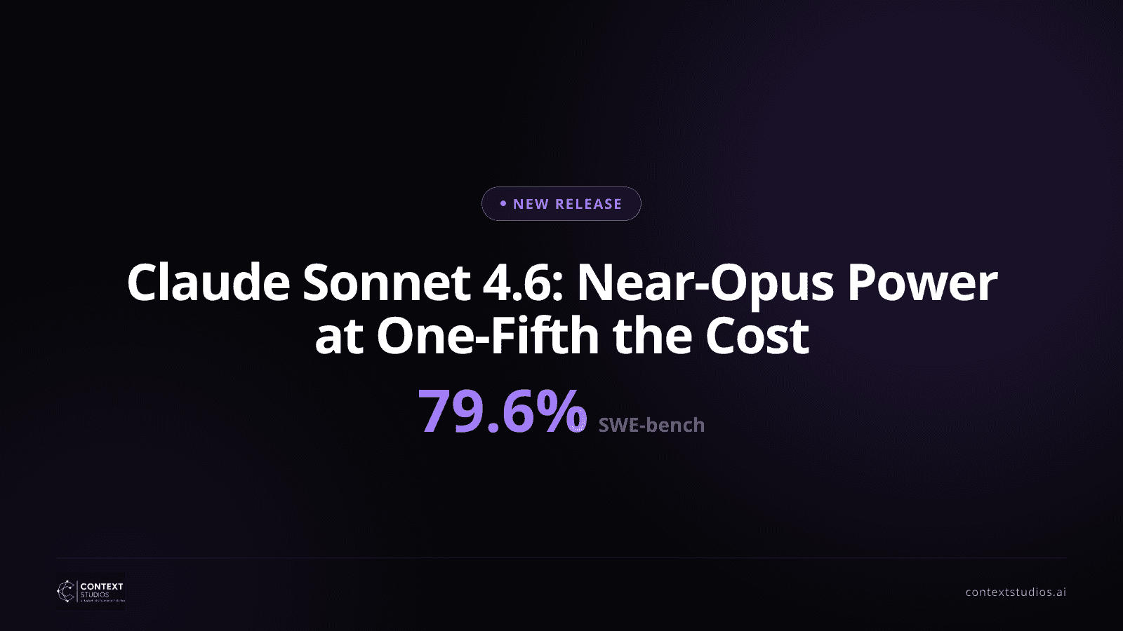 Claude Sonnet 4.6: Near-Opus Power at One-Fifth the Cost