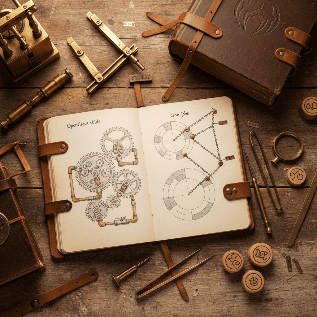 AI Workflows: Skills, Cron Jobs & MCP Tools in OpenClaw