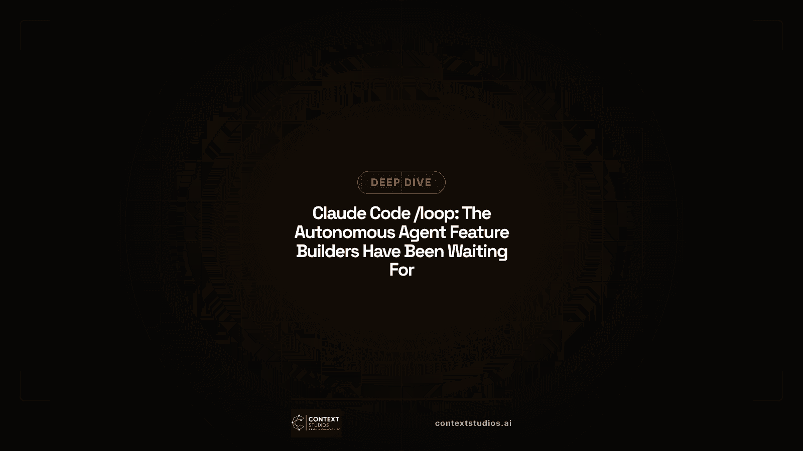 Claude Code /loop: The Autonomous Agent Feature Builders Have Been Waiting For