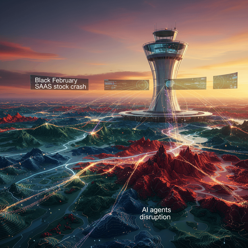 The $1 Trillion Black February: How AI Agents Broke the SaaS Business Model