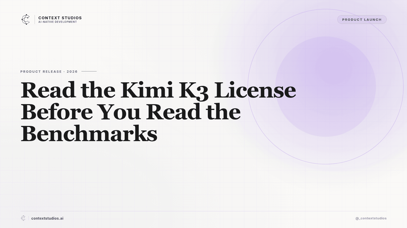 Lesen Sie die Kimi-K3-Lizenz vor den Benchmarks