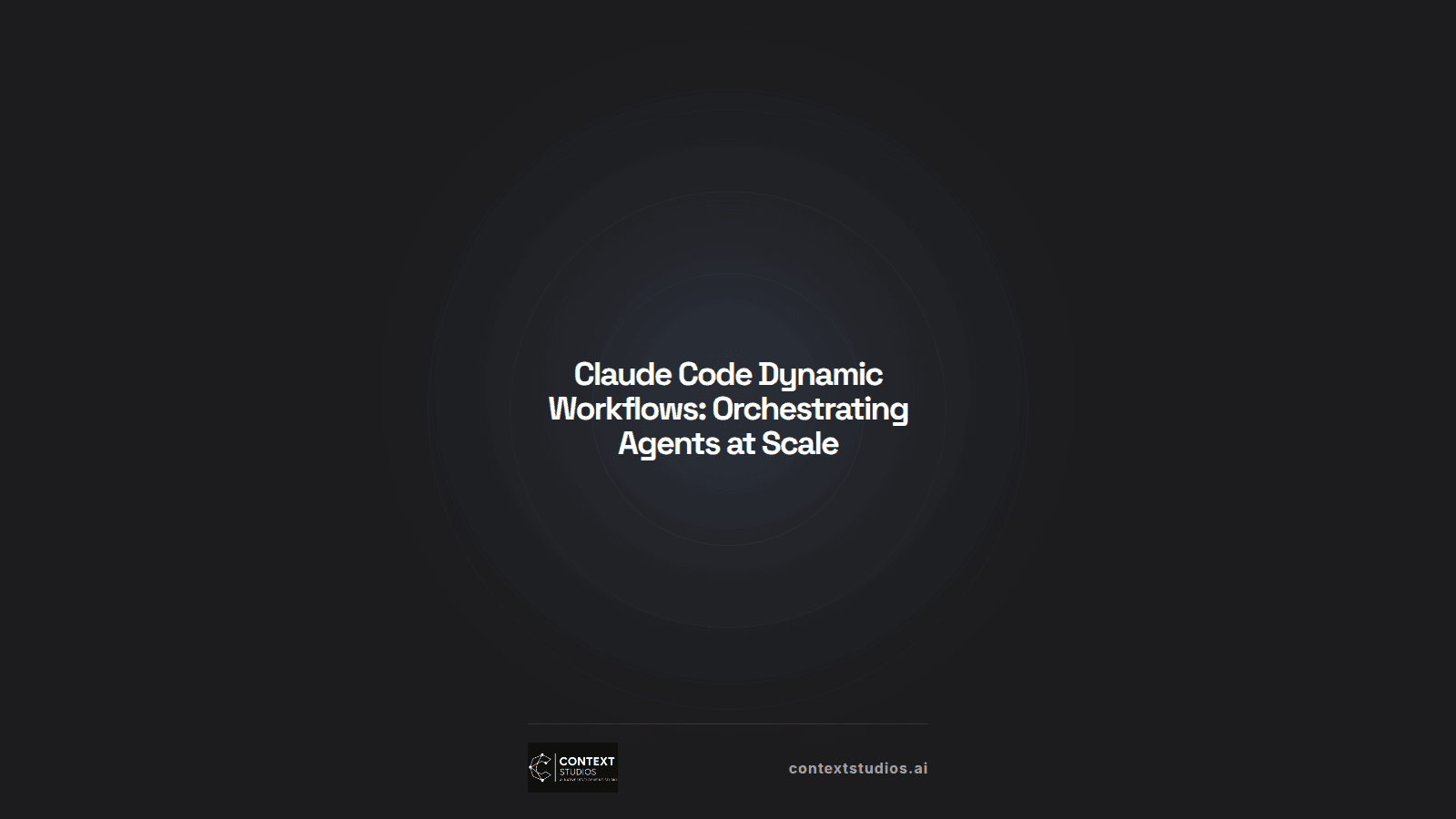 Claude Code Dynamic Workflows: Orchestrating Agents at Scale