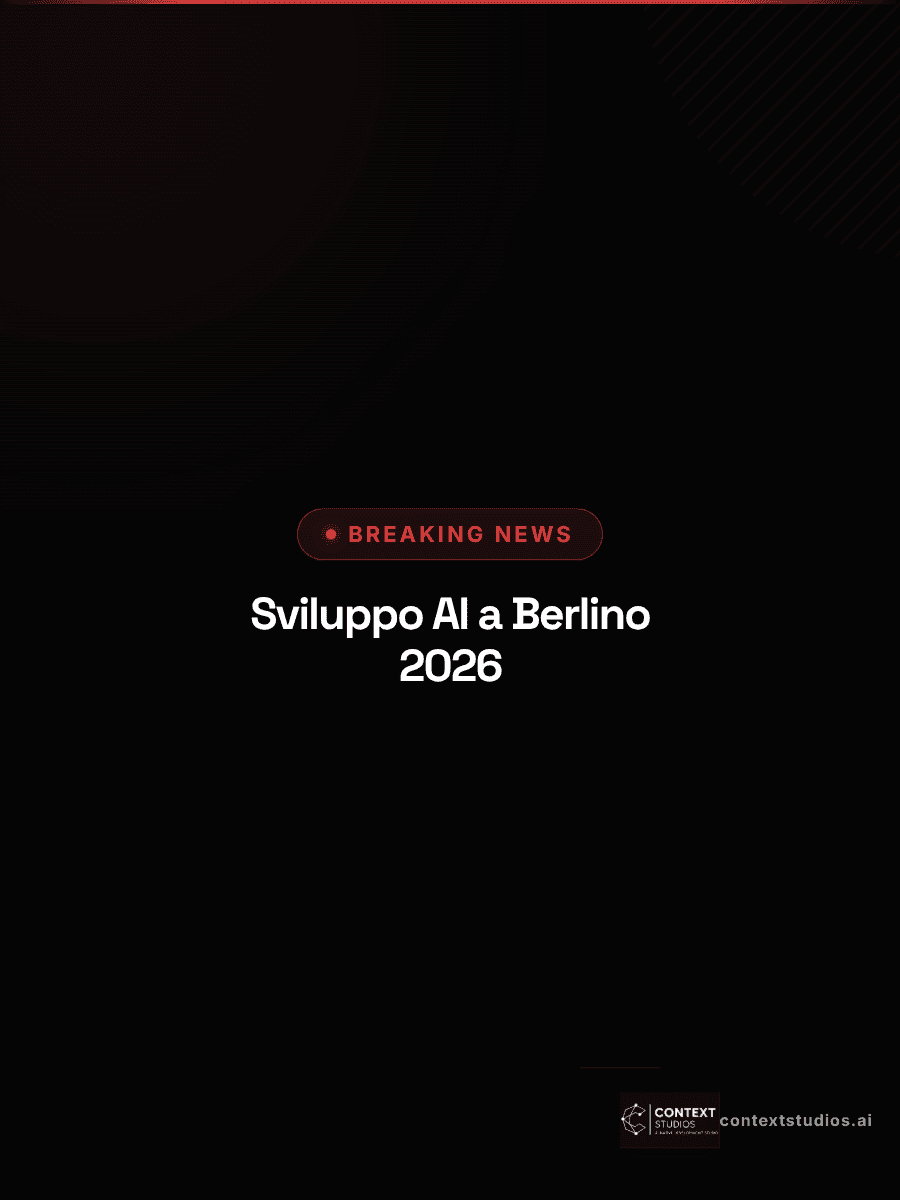 Sviluppo AI a Berlino 2026: Perché la Capitale Sta Diventando l'Hub IA d'Europa