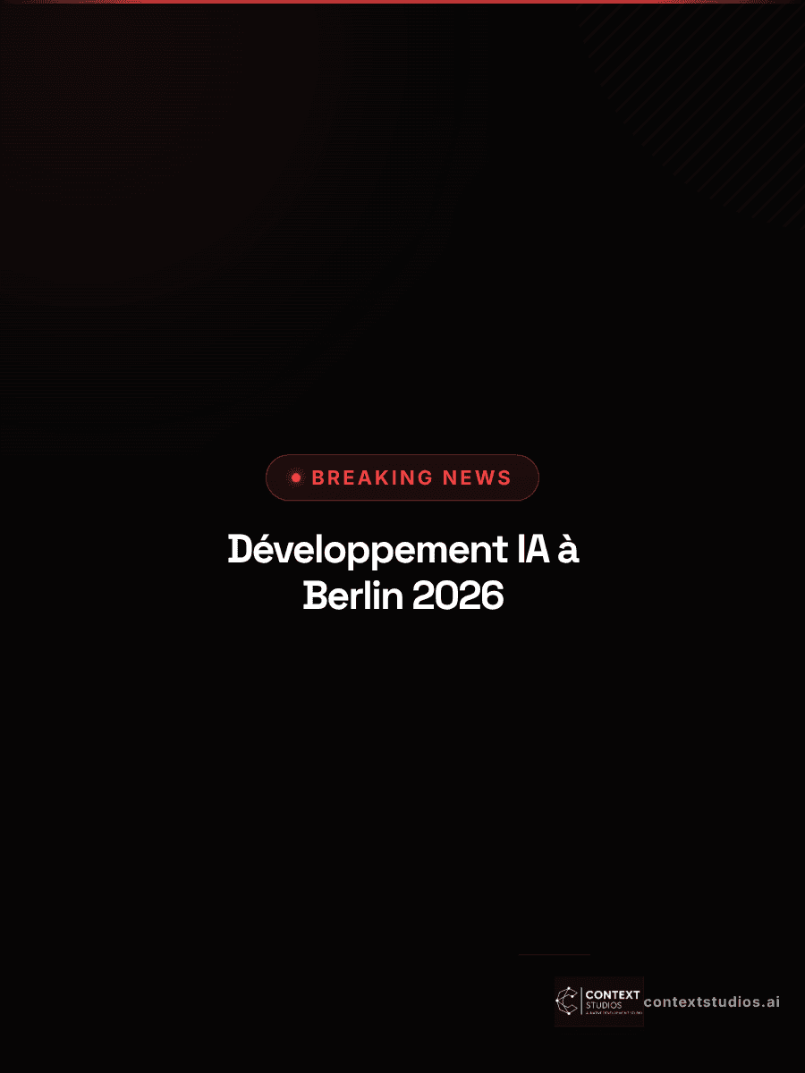 Développement IA à Berlin 2026 : Pourquoi la Capitale Devient le Hub IA de l'Europe