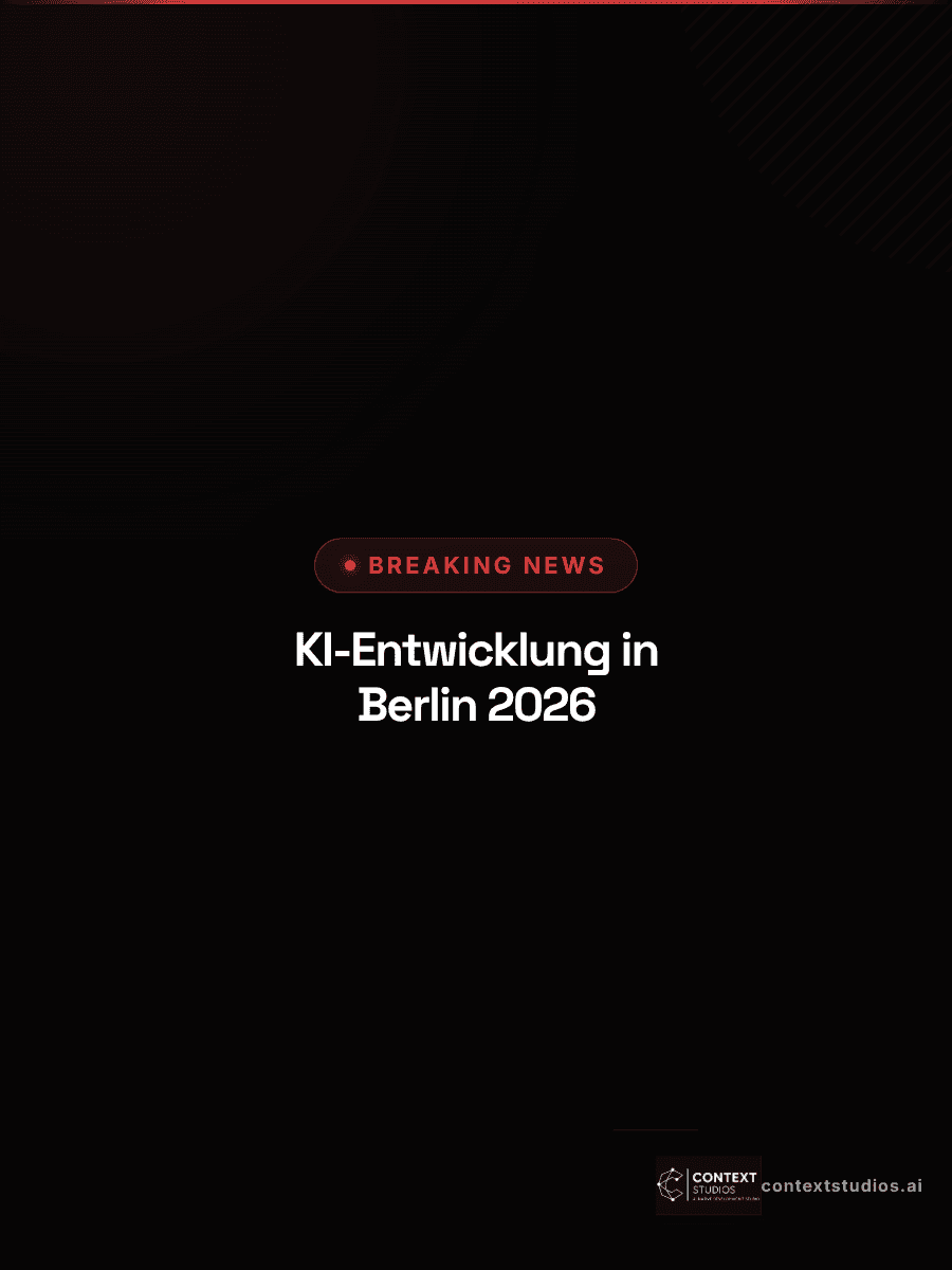 KI-Entwicklung in Berlin 2026: Warum die Hauptstadt Europas KI-Zentrum wird