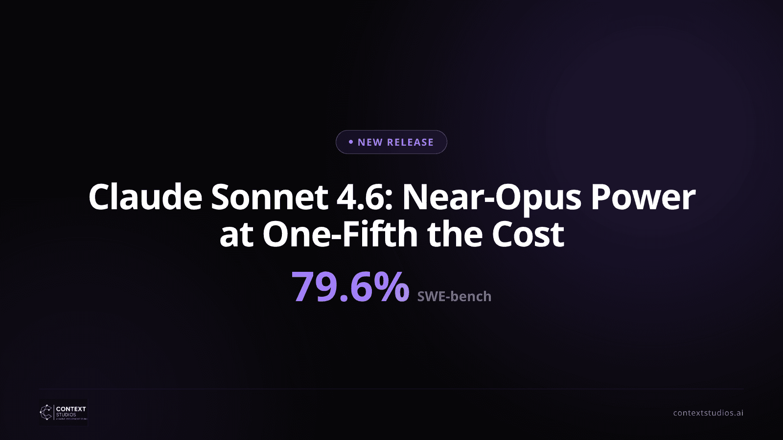 Claude Sonnet 4.6: Near-Opus Power at One-Fifth the Cost