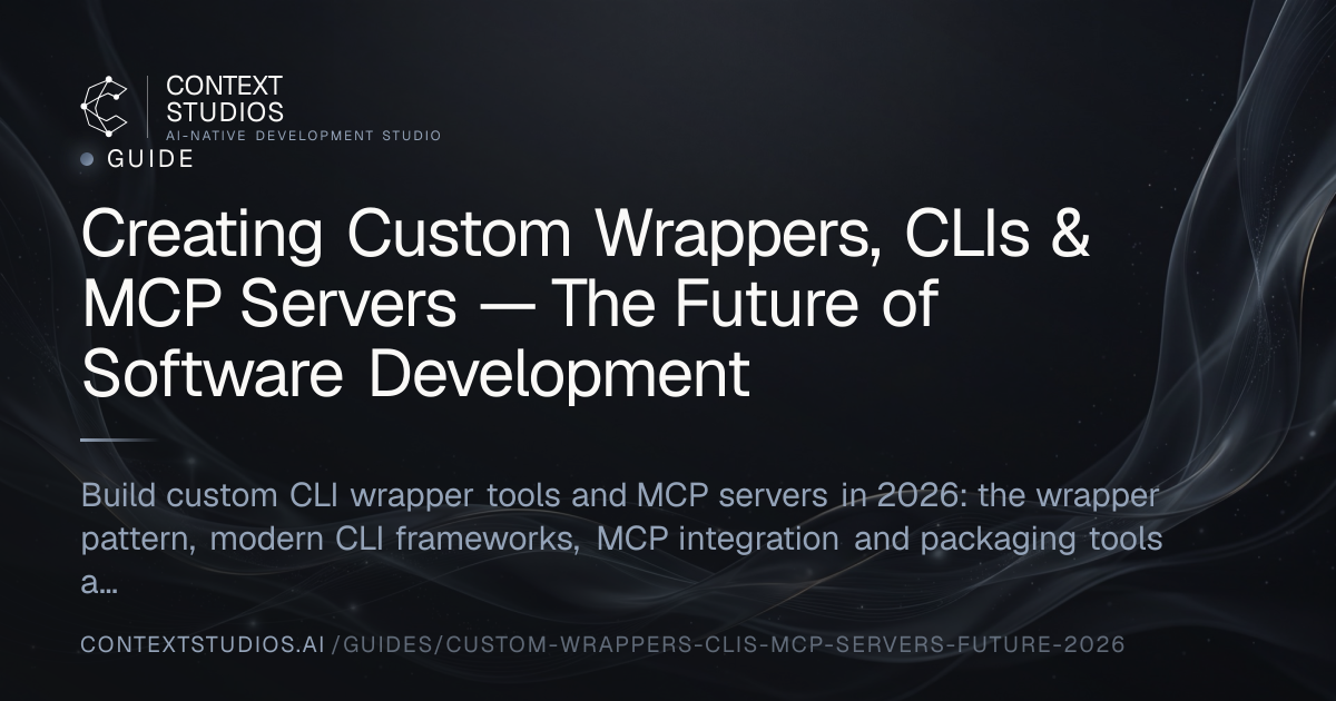 Custom Wrappers, CLIs & MCP Servers Guide 2026 | Context Studios